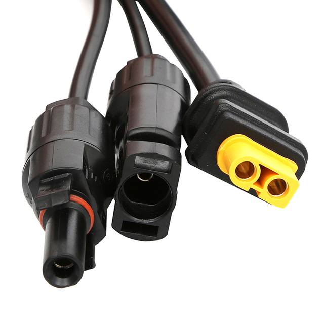 MC4 macho recto, conjunto de cables