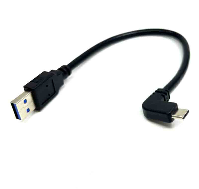 5 Gbps 640 MB/s USB 3.0 A moški proti pravokotnemu kablu TYPE C